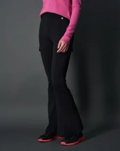 Flare Cargo Leggins Black Beauty