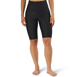 Flatter High Waist Biker Shorts Black