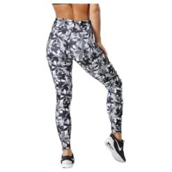 Flattering AOP Tights Grey