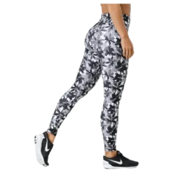 Flattering AOP Tights Grey