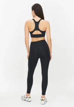 Flattering High Waist Tights Black