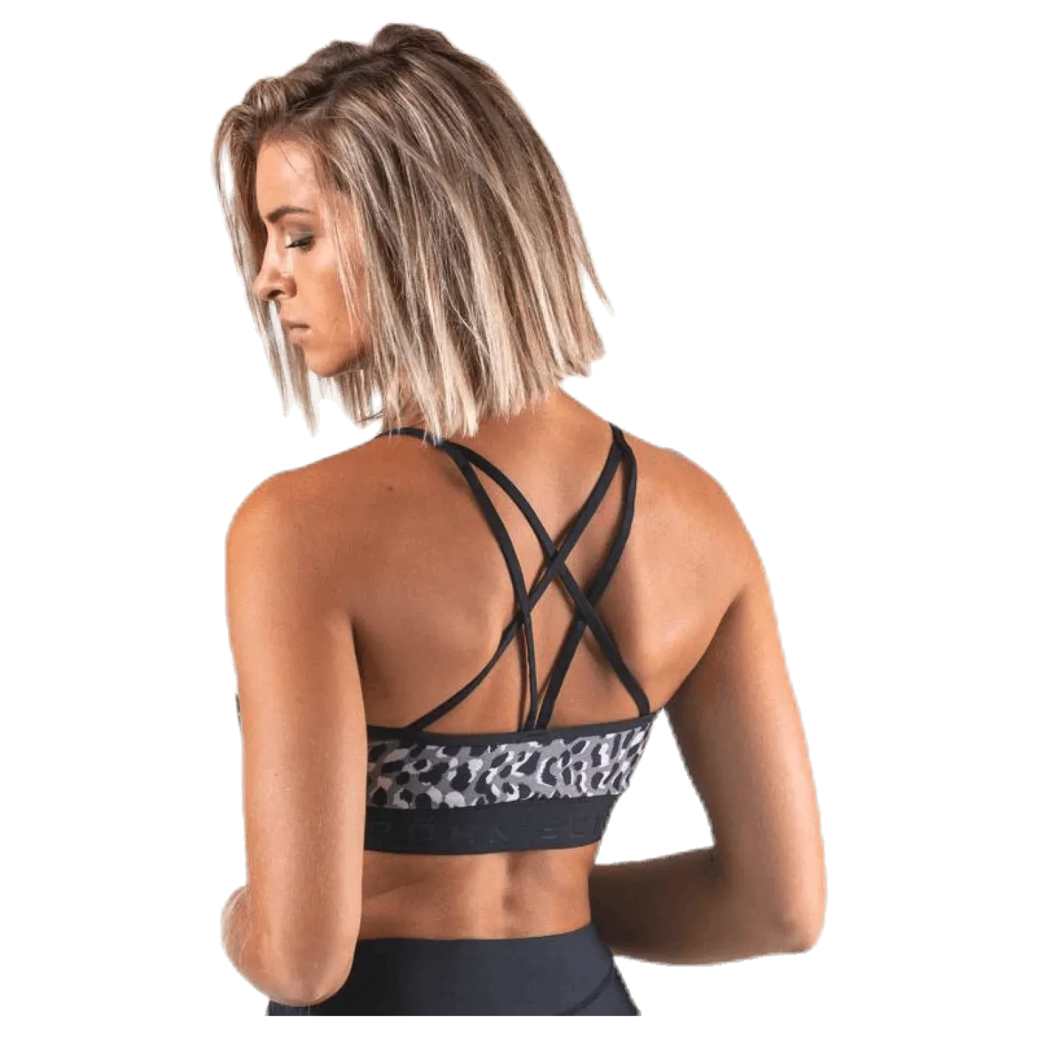 Flattering Sportsbra Grey
