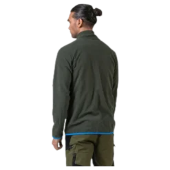 Fleece Jacket Olive green/Blue