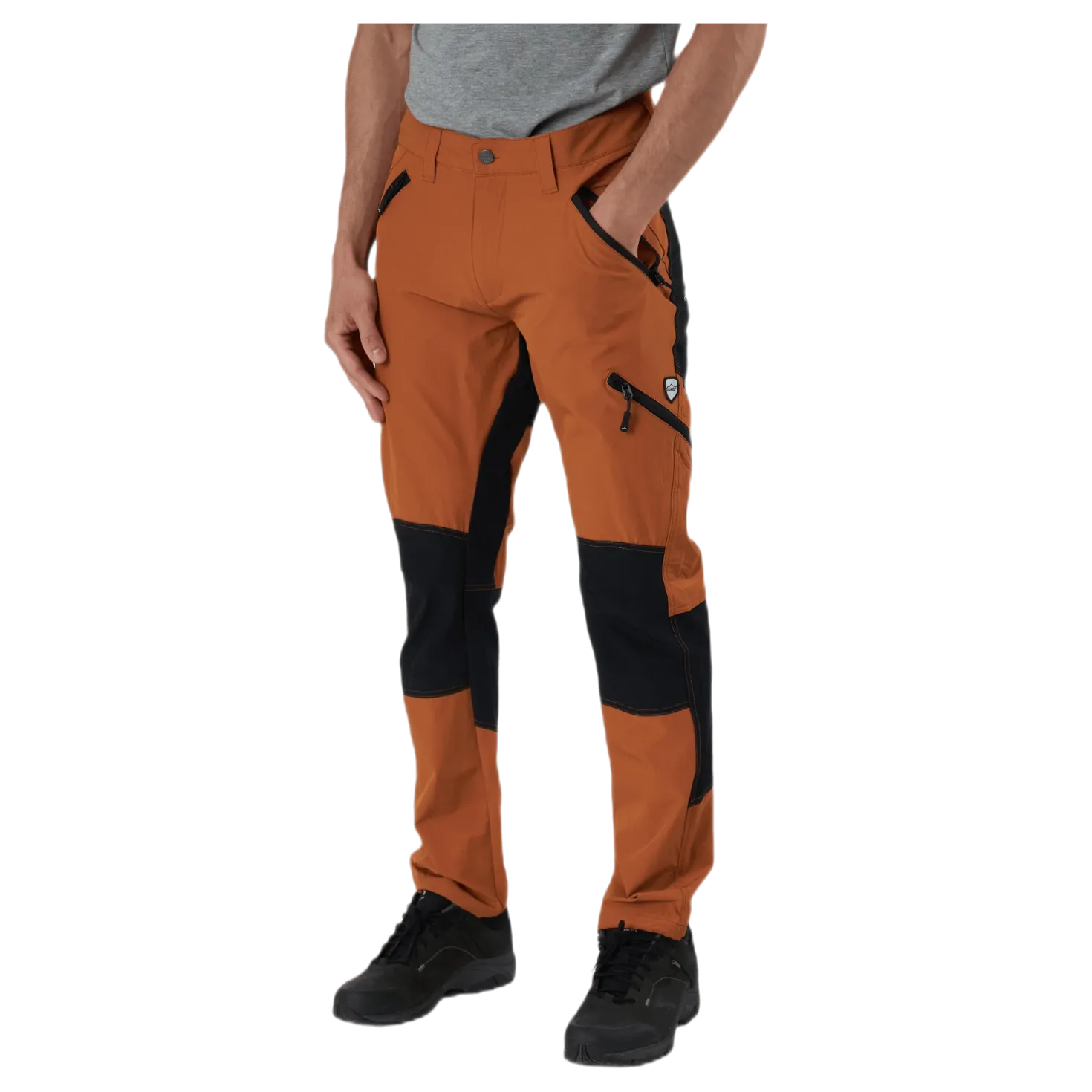 Flexi Pants Orange/Red