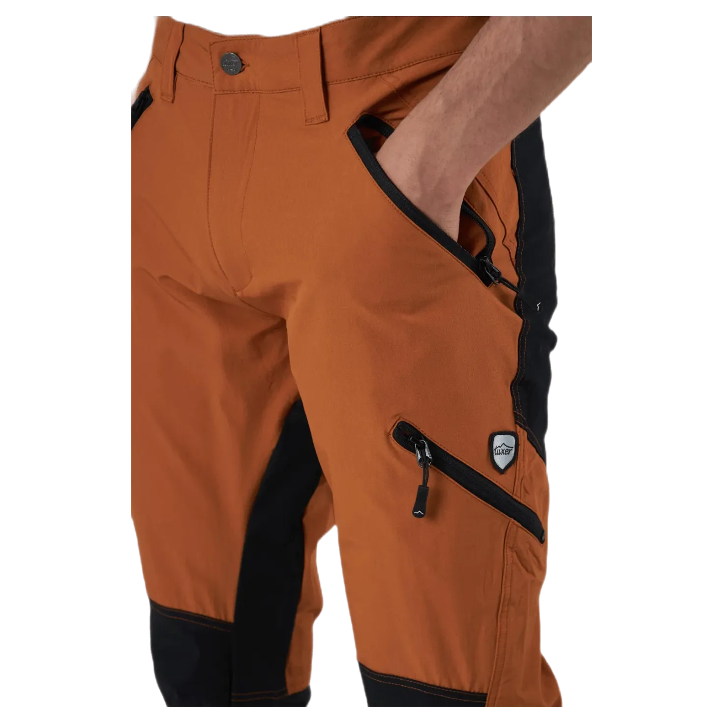 Flexi Pants Orange/Red