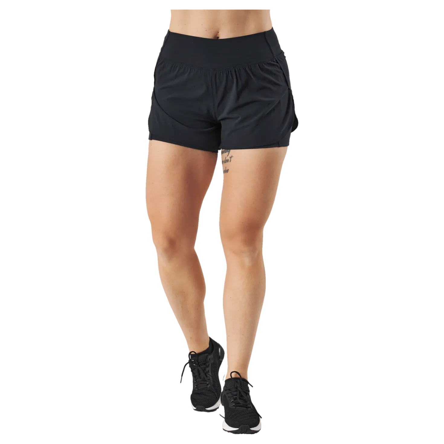 Flex Woven 2-in-1 Short Black