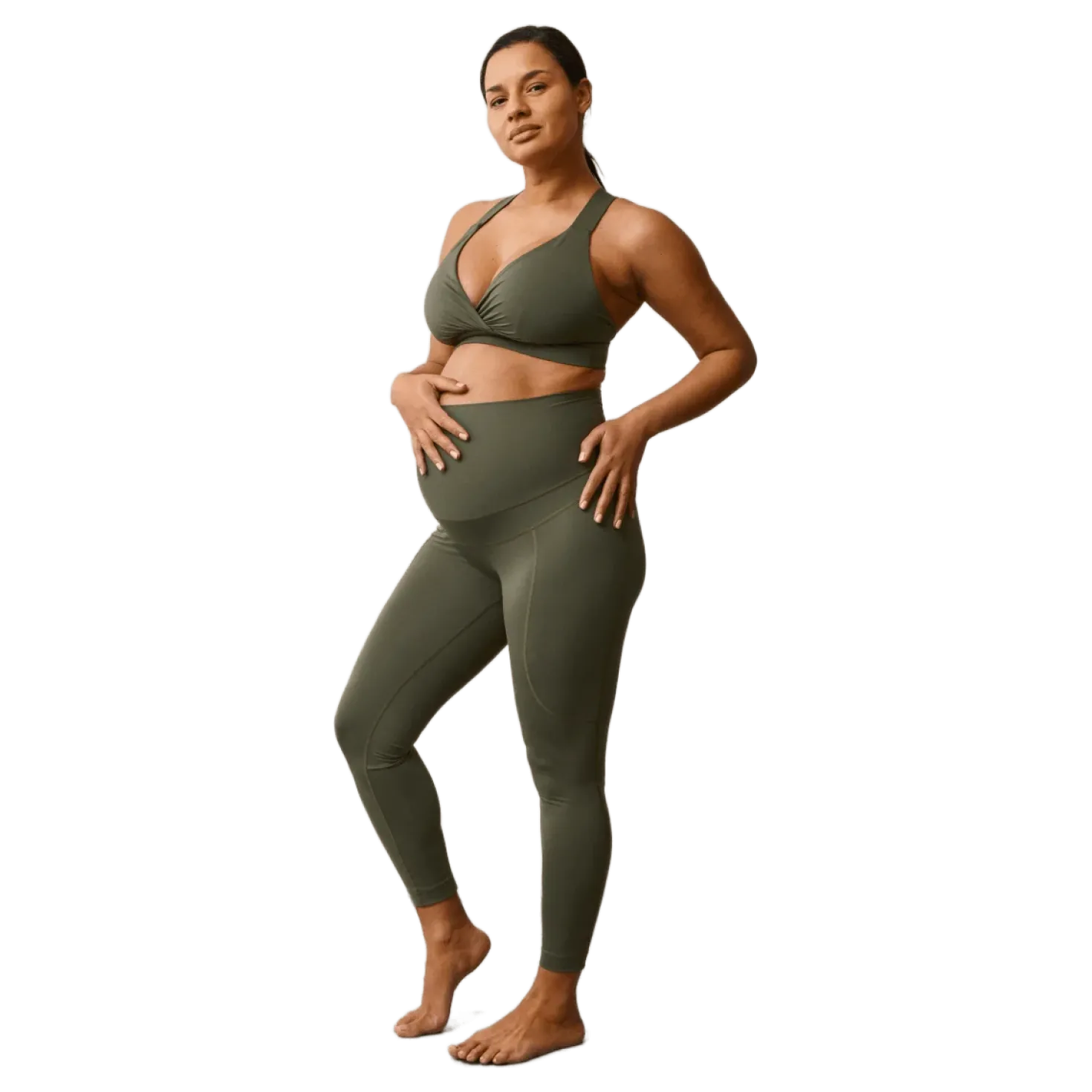Flow Leggings Pine Green