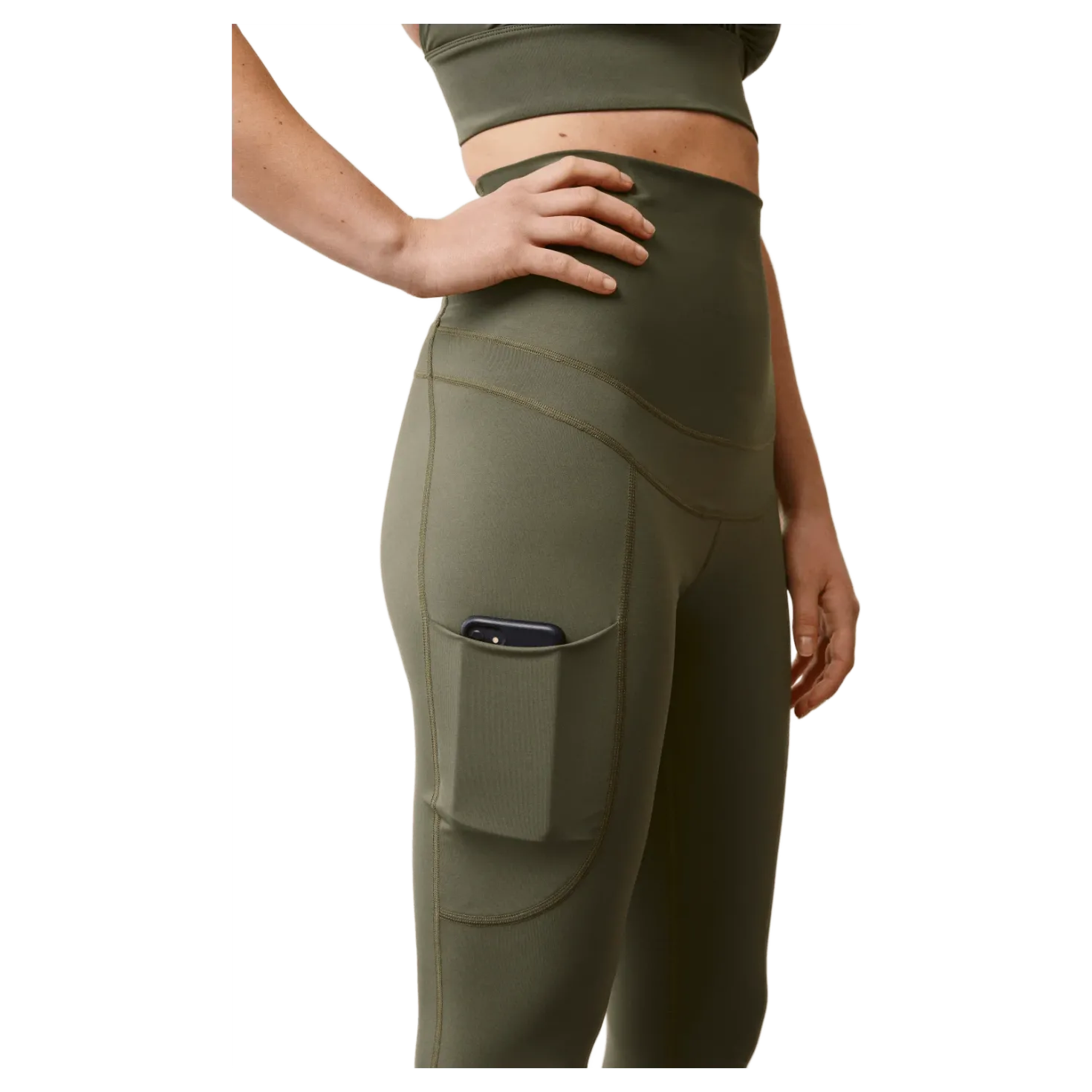Flow Leggings Pine Green