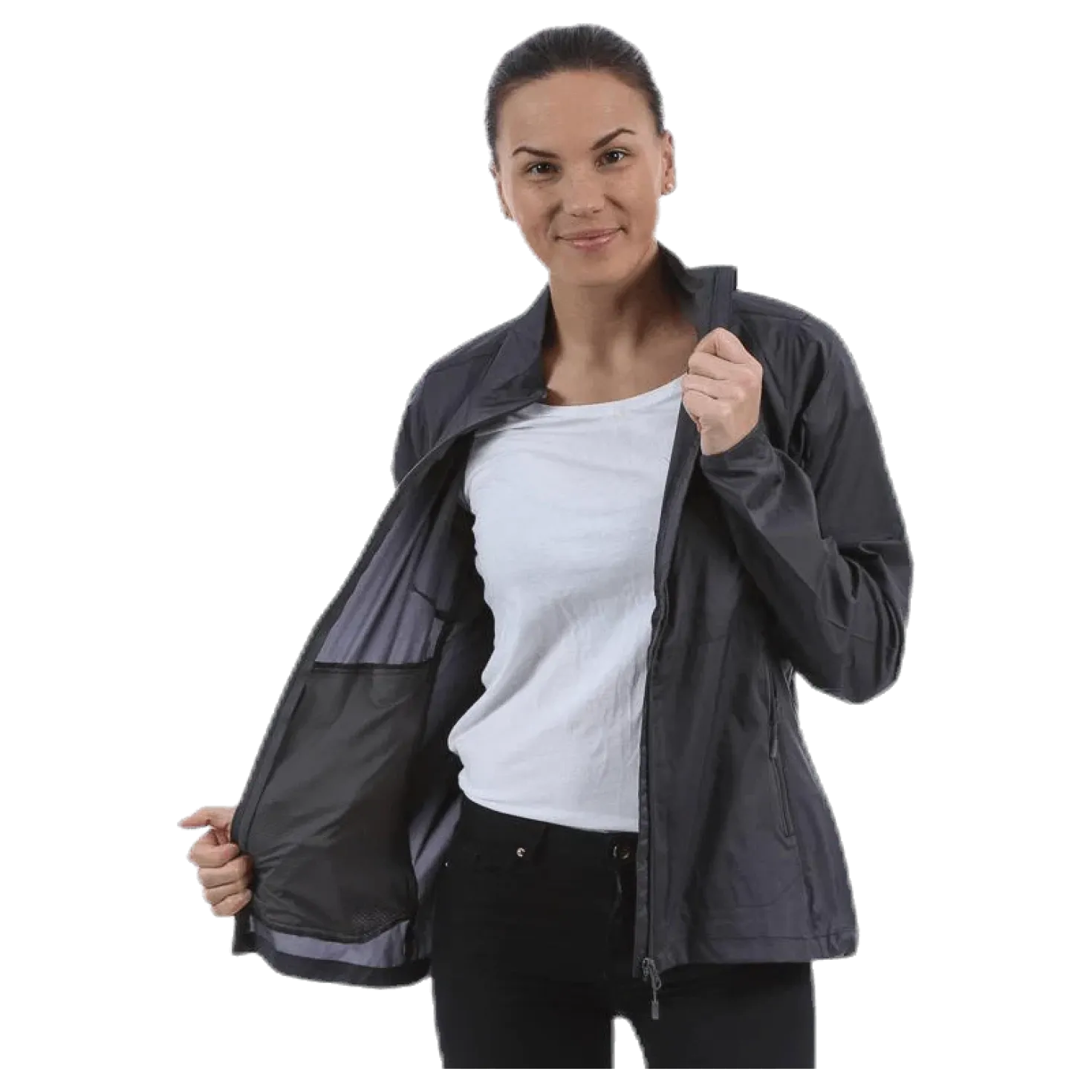 Fløyen Jacket Black/Grey