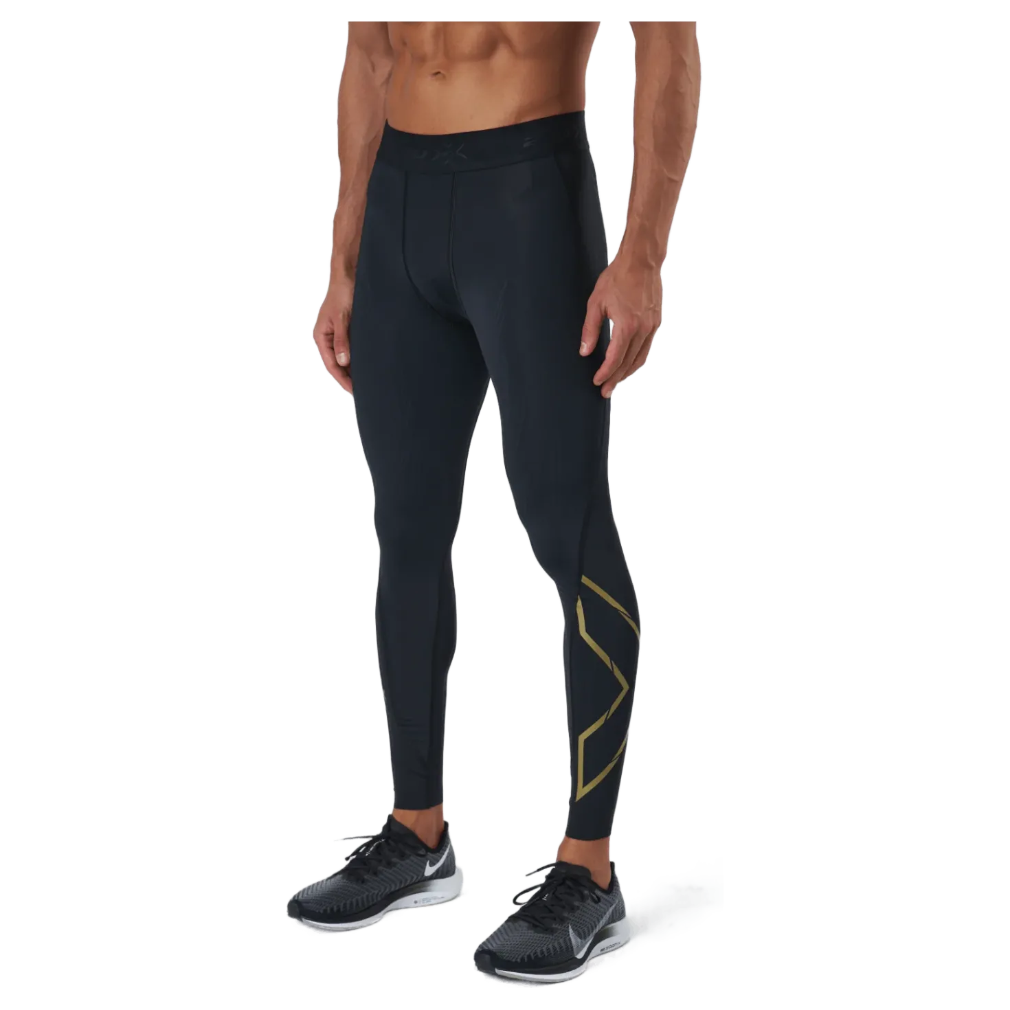 Force Compression Tights Black/gold