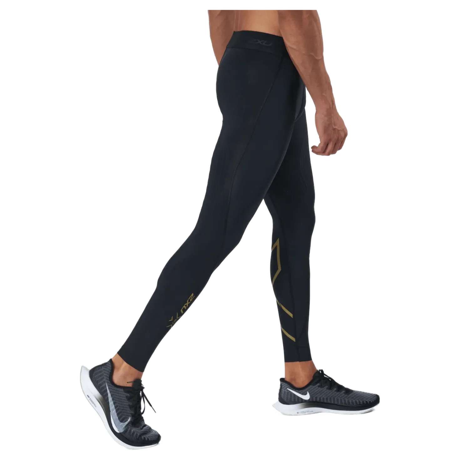 Force Compression Tights Black/gold