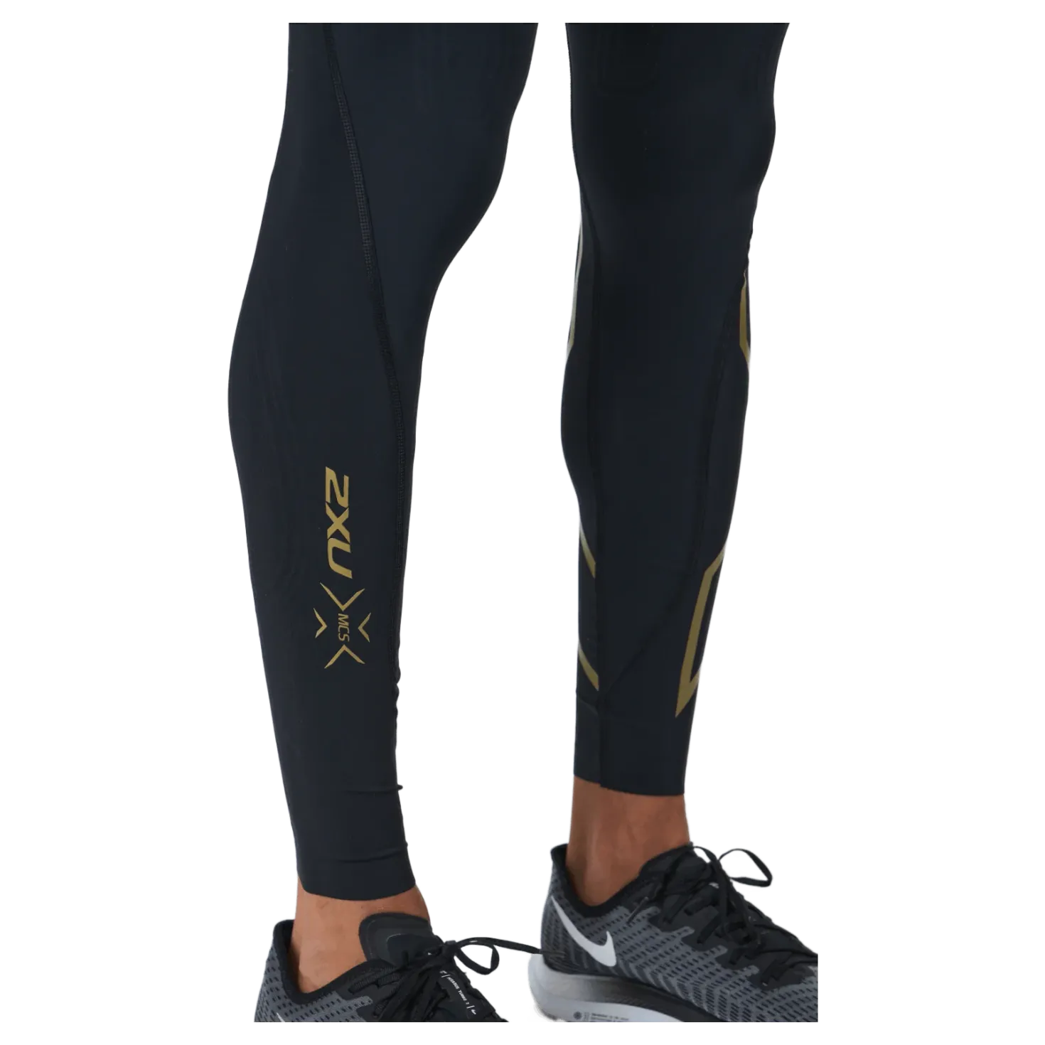 Force Compression Tights Black/gold