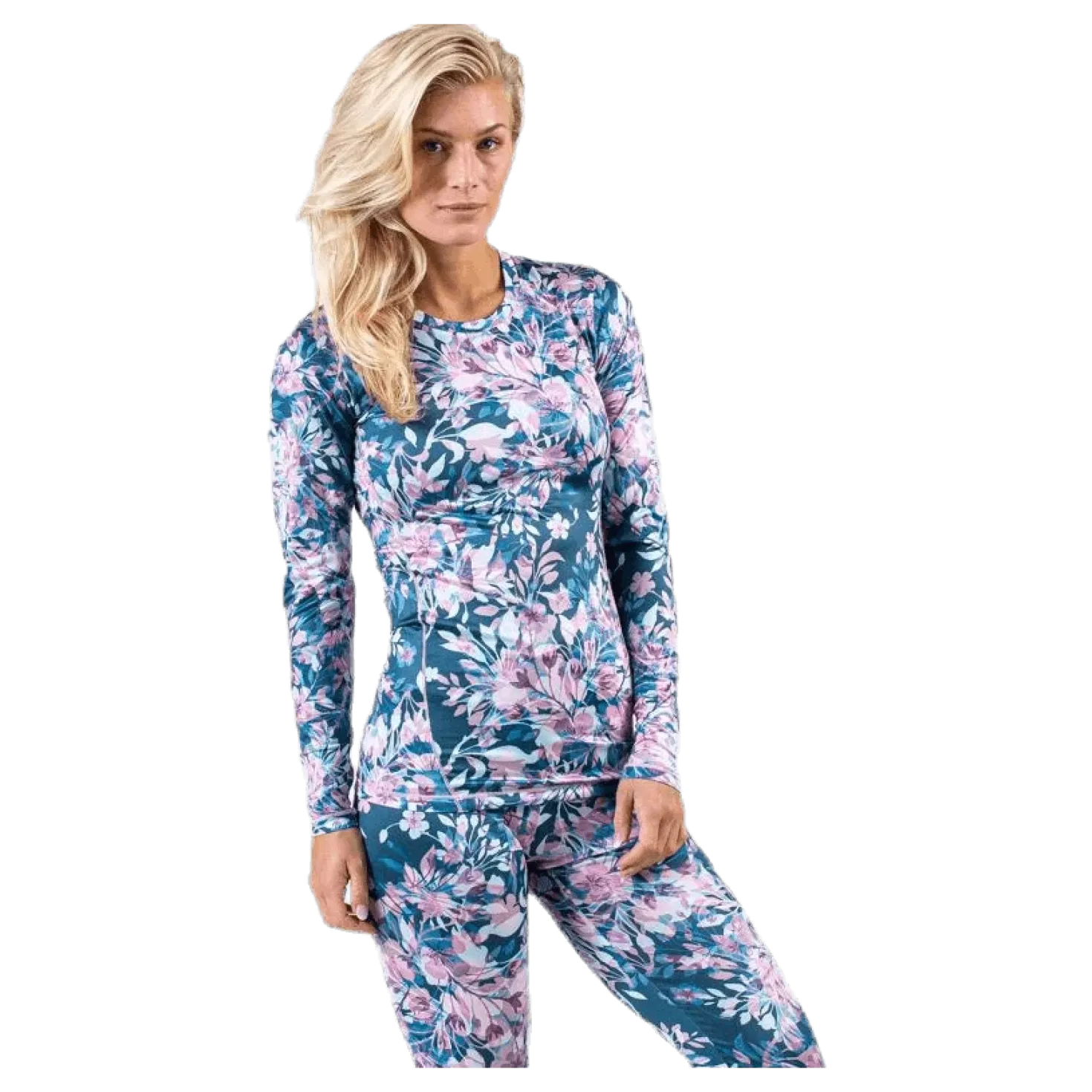 Forget-Me-Not Printed L/S Tee Patterned