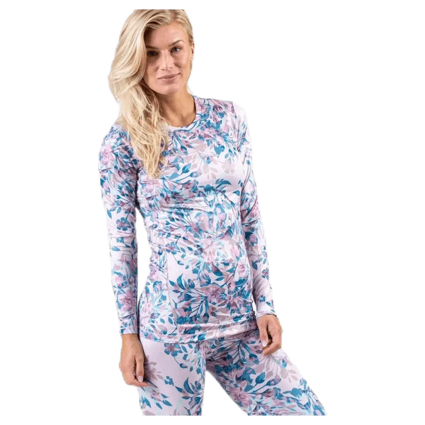 Forget-Me-Not Printed L/S Tee Patterned