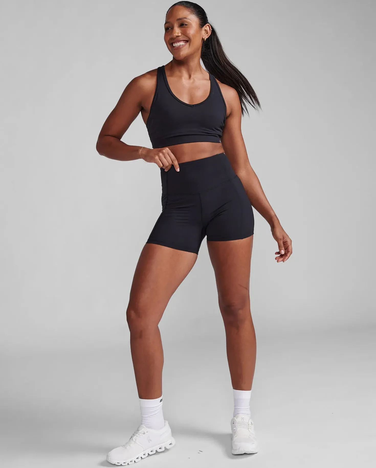 Form Hi-rise Comp Shorts Black/black