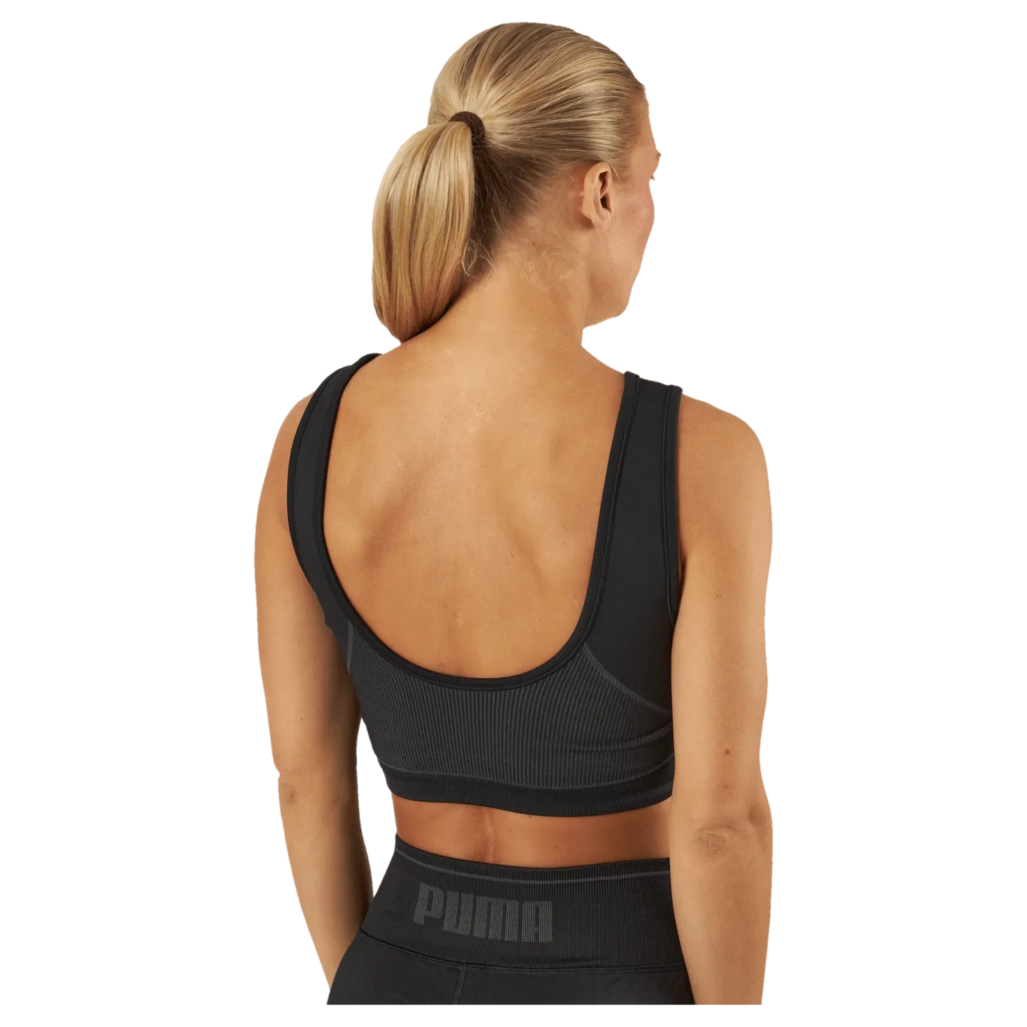 Formknit Seamless Fashion Bra Puma Black-strong Gray
