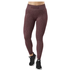 Formknit Seamless High Waist 7 Dusty Plum-leopard Print