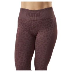 Formknit Seamless High Waist 7 Dusty Plum-leopard Print