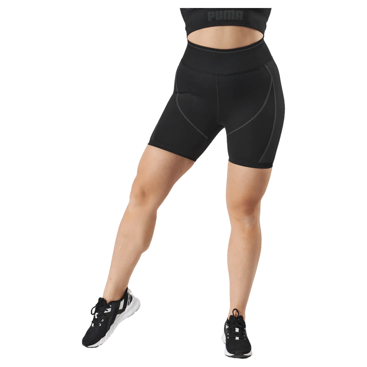Formknit Seamless Short Puma Black-strong Gray