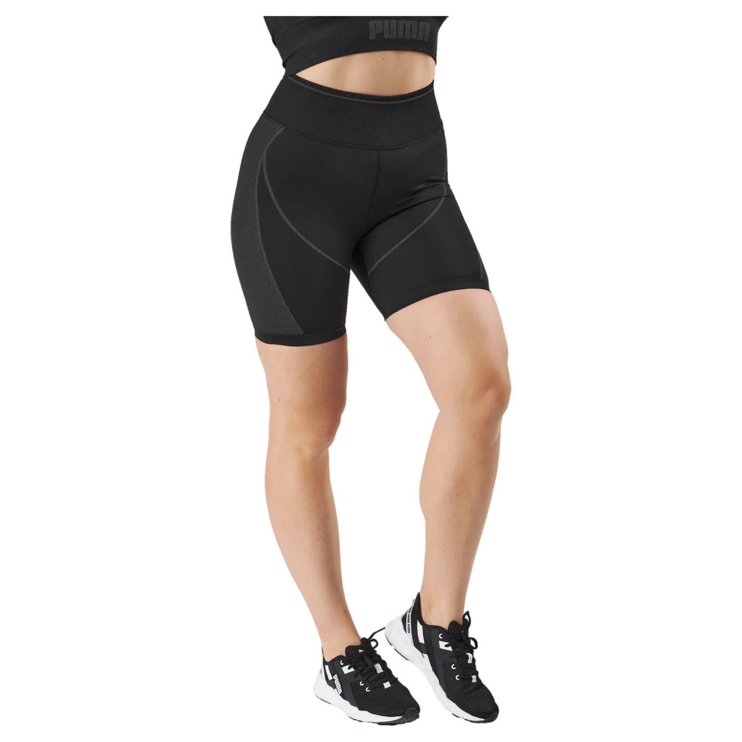 Formknit Seamless Short Puma Black-strong Gray