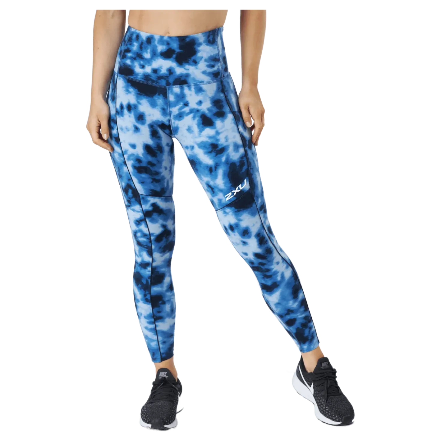 Form Pop Seam Hi-rise Compres Digital Dye/white