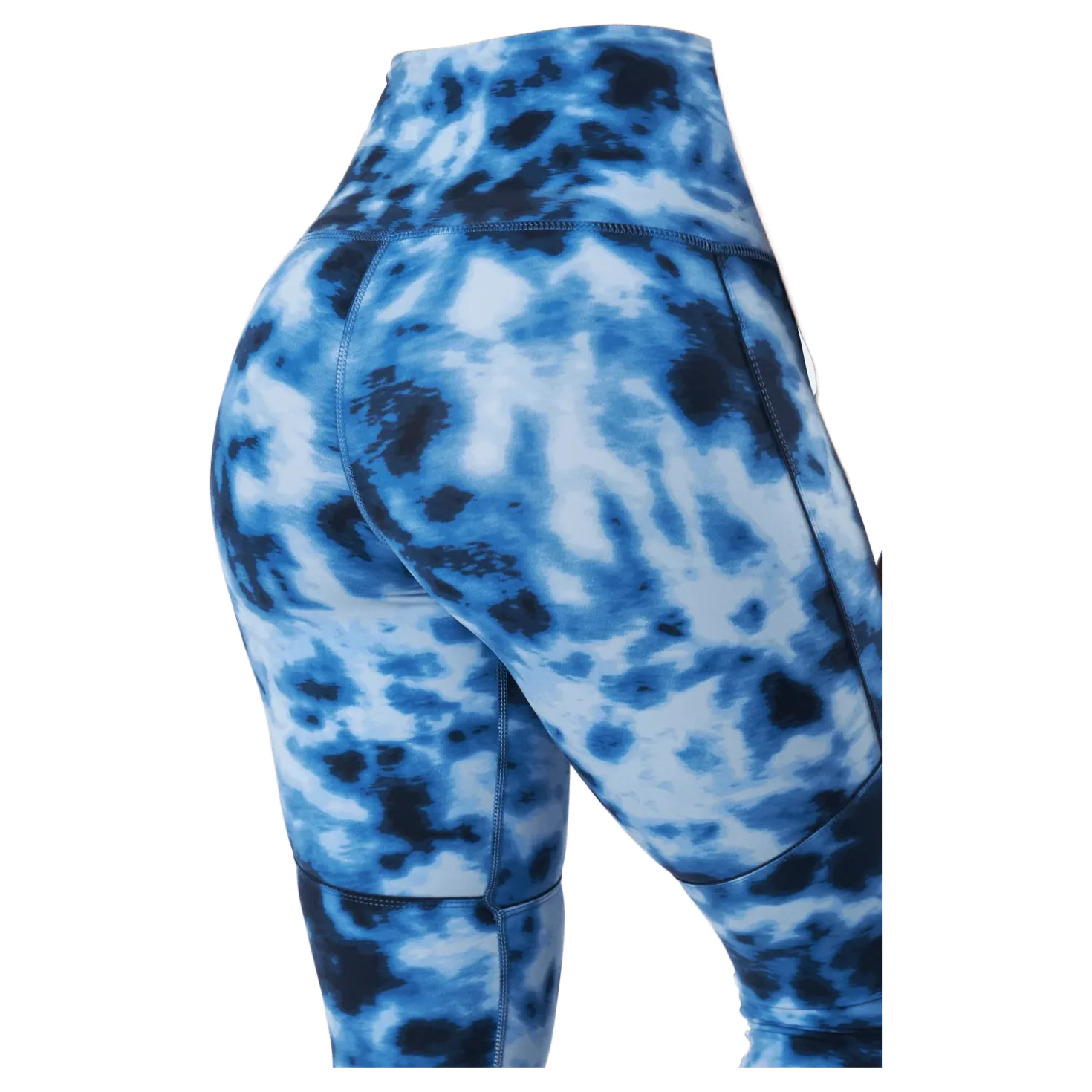 Form Pop Seam Hi-rise Compres Digital Dye/white