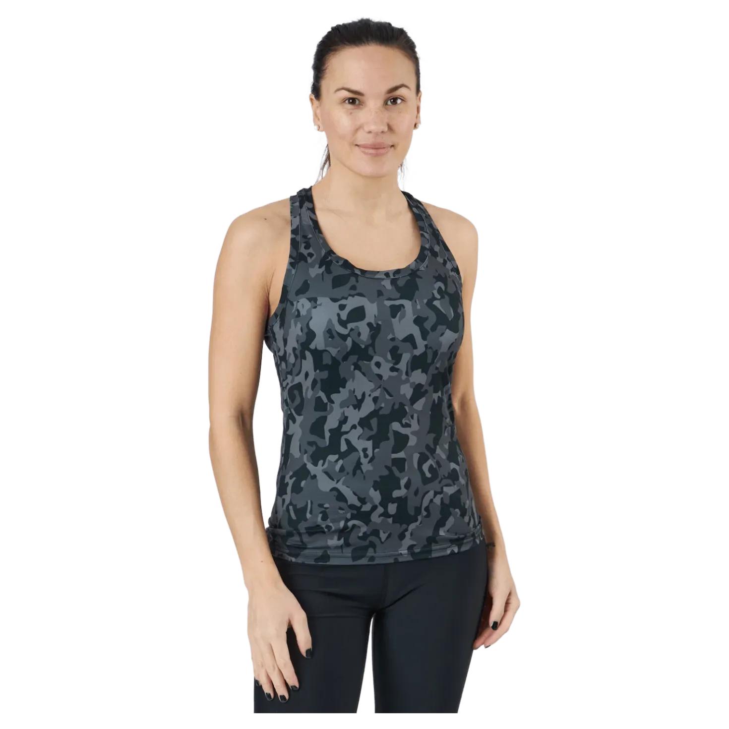 Form Tank Patterned/Grey