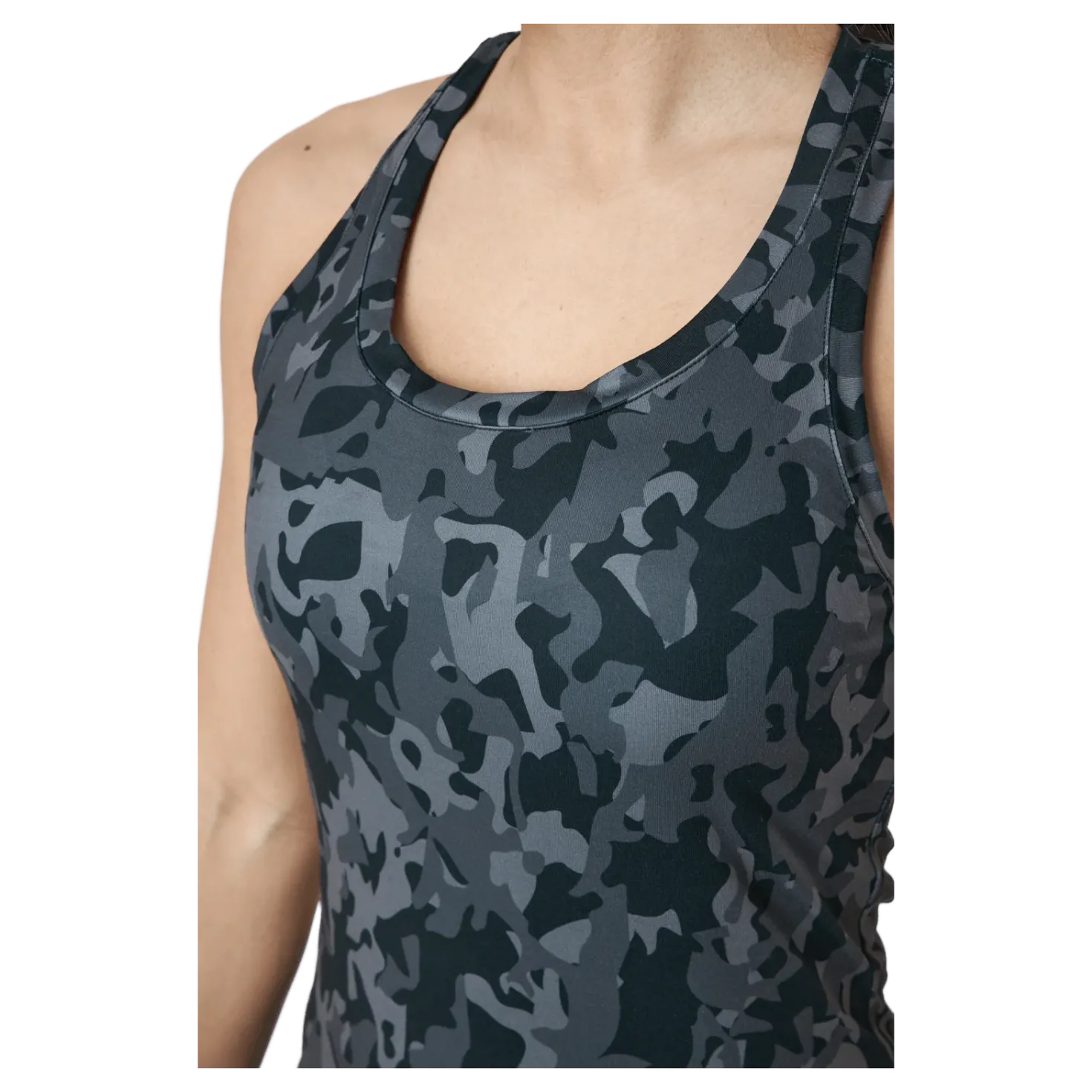 Form Tank Patterned/Grey