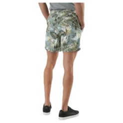 Free Jogger Shorts Print Green