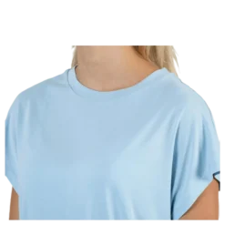 Free Life S/S O-Neck Top Jrs Blue