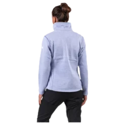 Freida Melange Fleece Jacket Purple