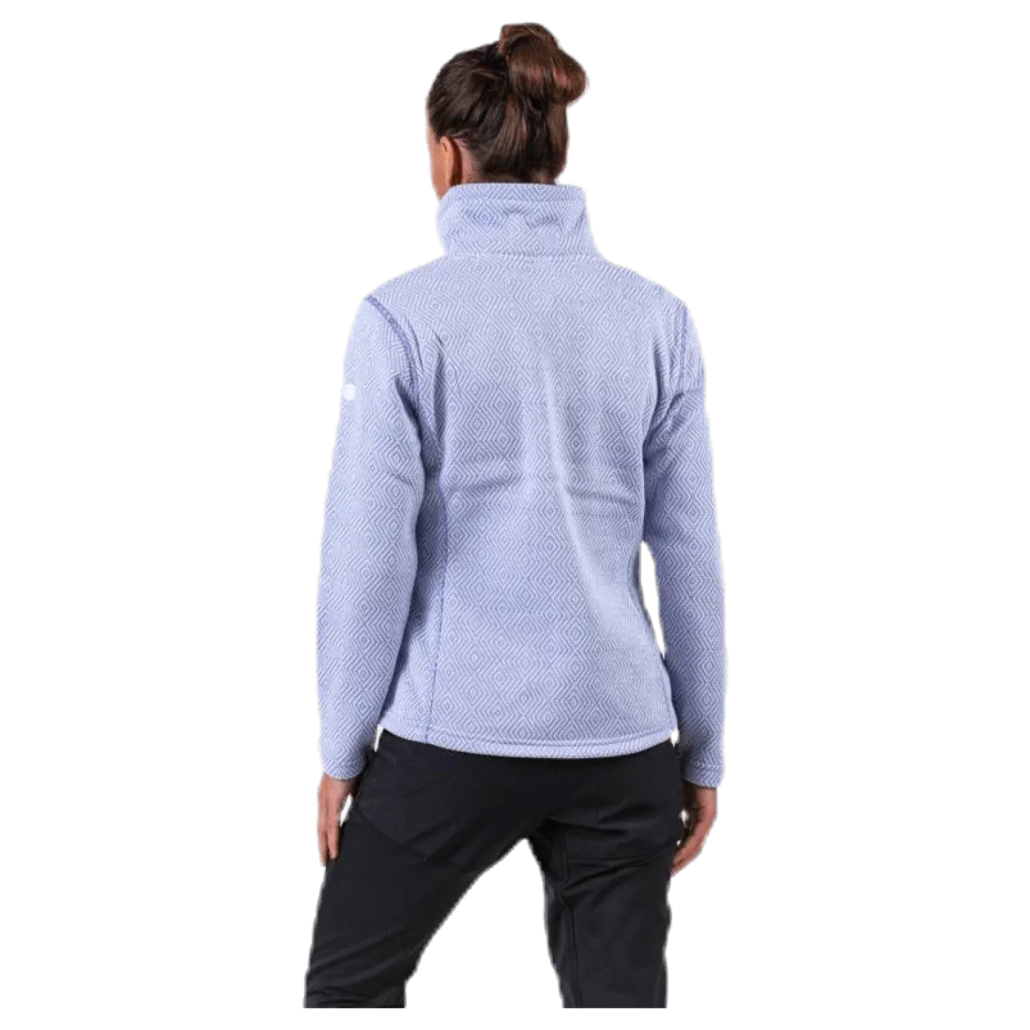 Freida Melange Fleece Jacket Purple