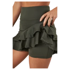 Frida Frill Skirt Army