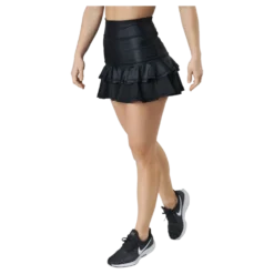 Frida Frill Skirt Black