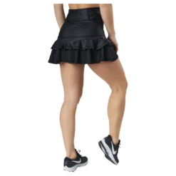 Frida Frill Skirt Black