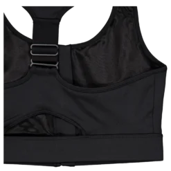Front Zip Sportsbra Black