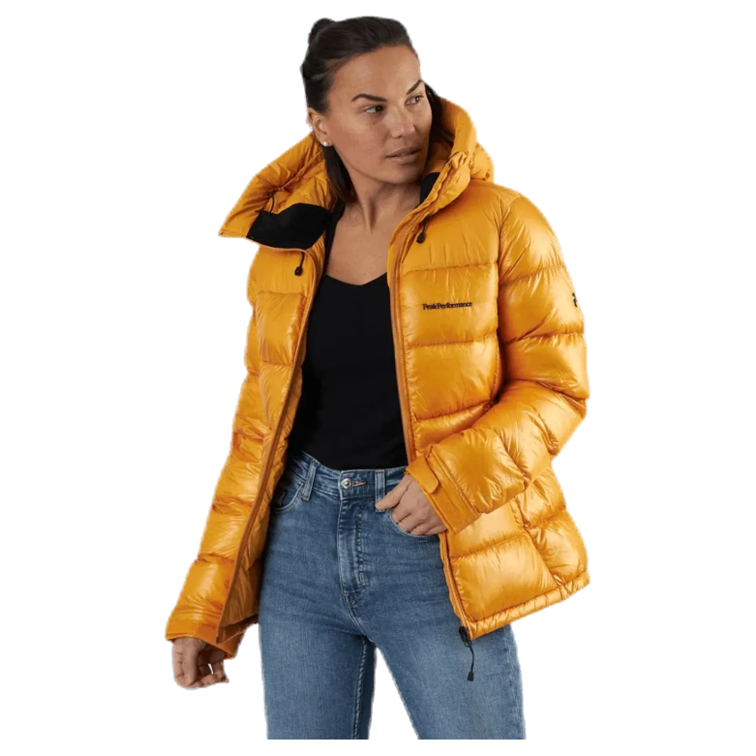 Frost Glacier Down Hood Orange