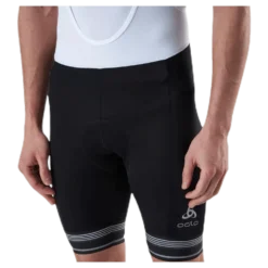 Fujin Tights Short Suspenders Bib White/Black
