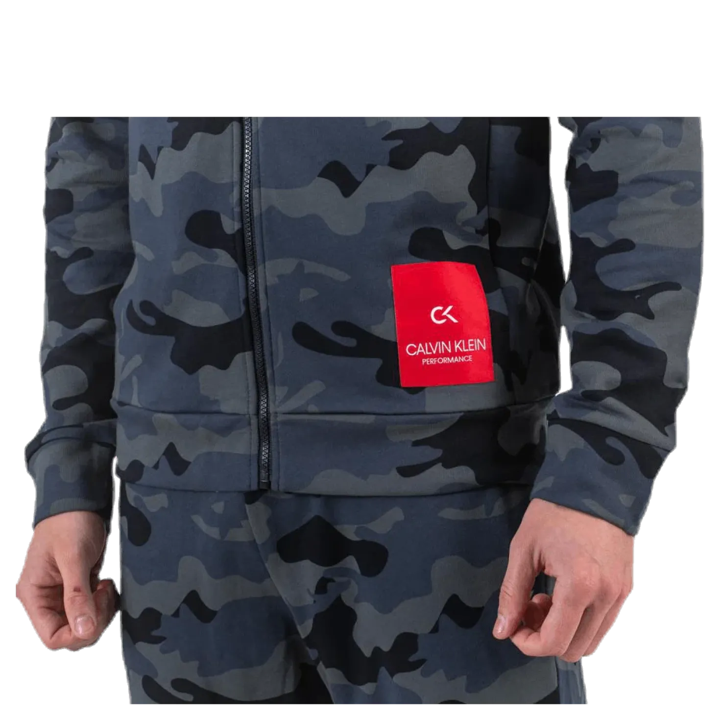Full Zip Hooded Jacket Black