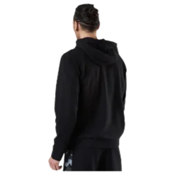 Full Zip Hooded Jacket Patterned/Black