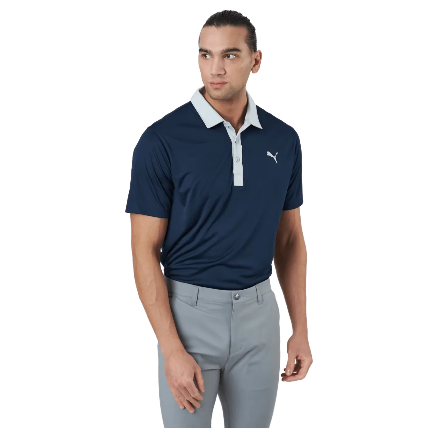 Gamer Polo Navy Blazer-high Rise