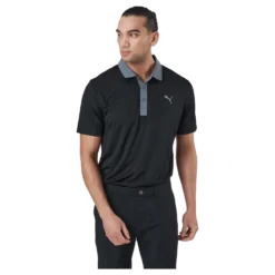Gamer Polo Puma Black-quiet Shade