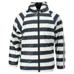 Gary Fleece Rain Set White/Black