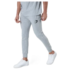 Gasp Tapered Joggers Light Grey Melange