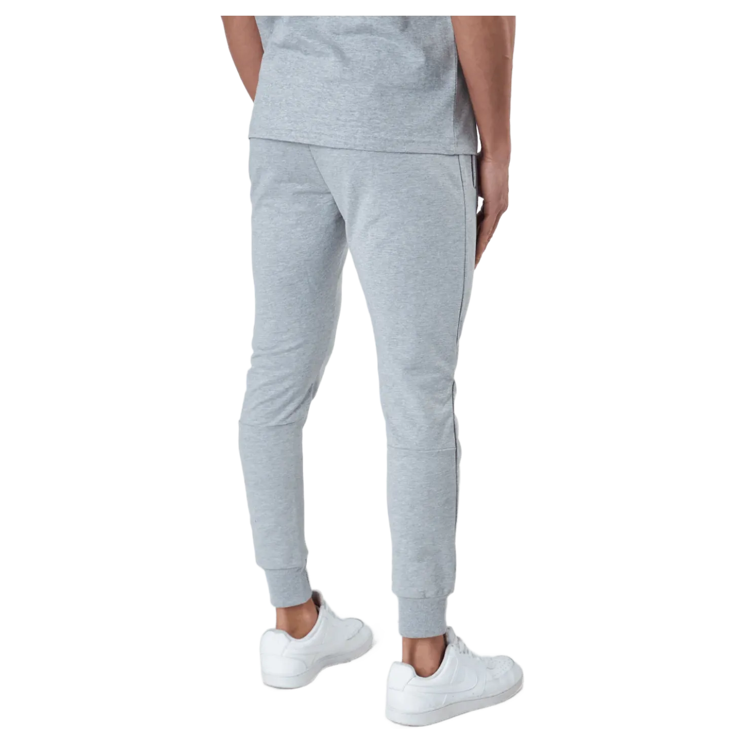 Gasp Tapered Joggers Light Grey Melange