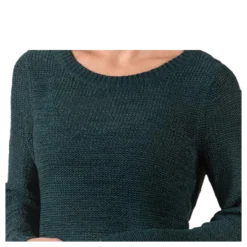 Geena Xo L/S Pullover Knt Green