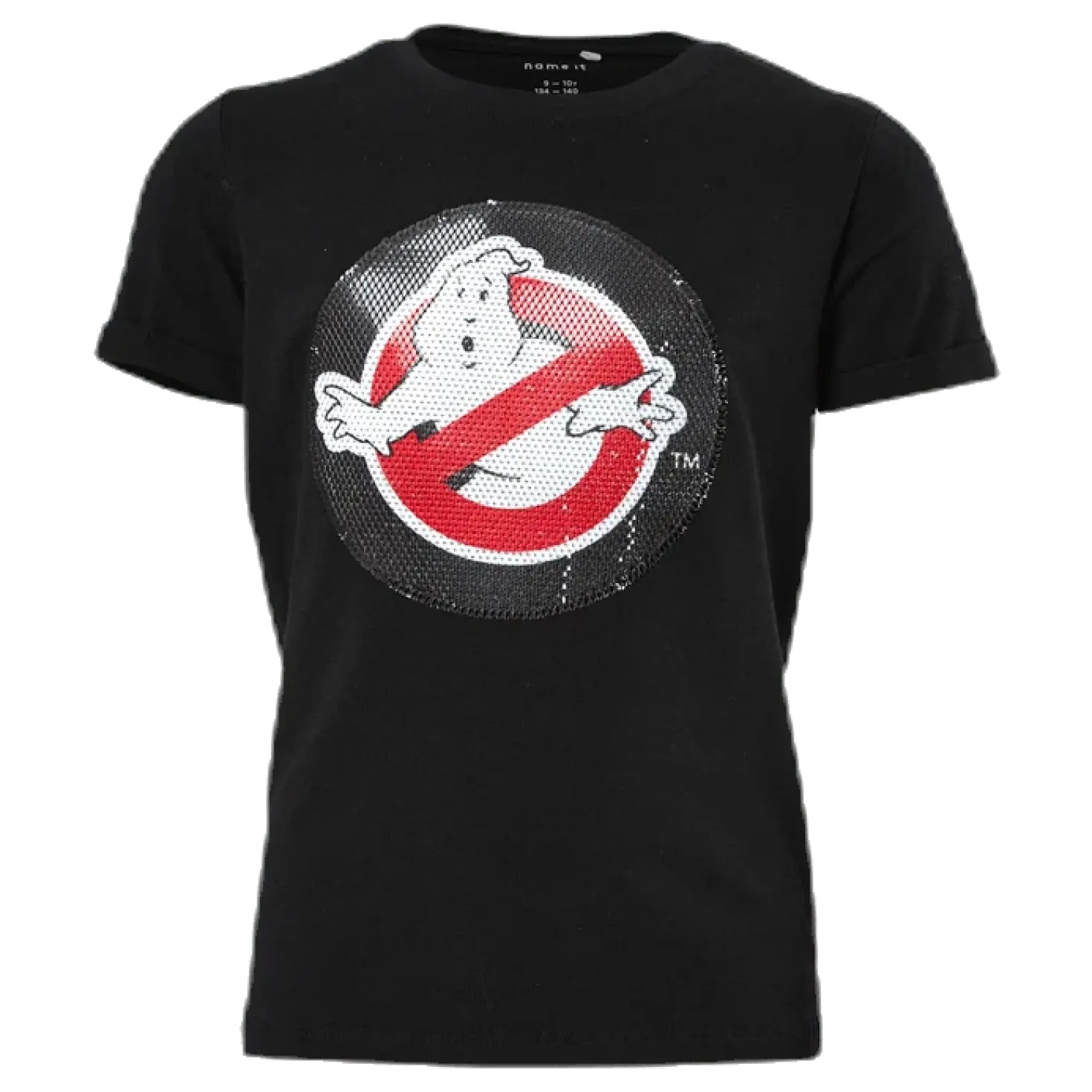 Ghostbusters Lue Ss Top Black