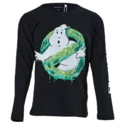 Ghostbusters Villi Ls Top Black
