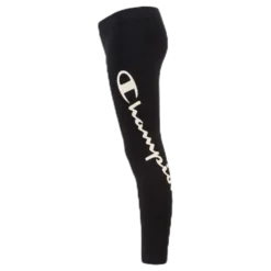 Girls Big Logo Leggings Black