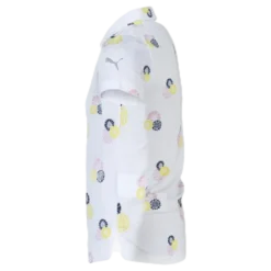 Girls Blossom Polo White